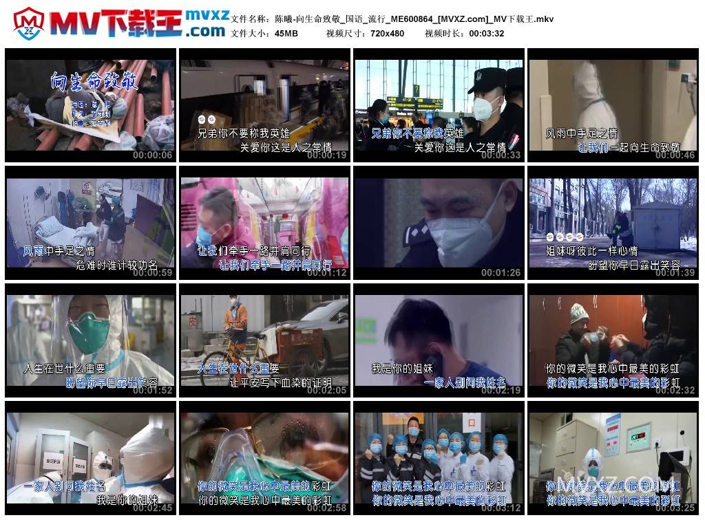 陈曦-向生命致敬_国语_流行_ME600864